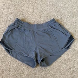 Grey lululemon shorts